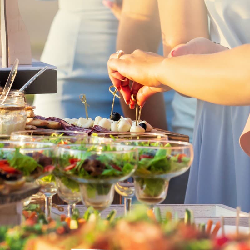 Eventos culinarios para particulares y empresas