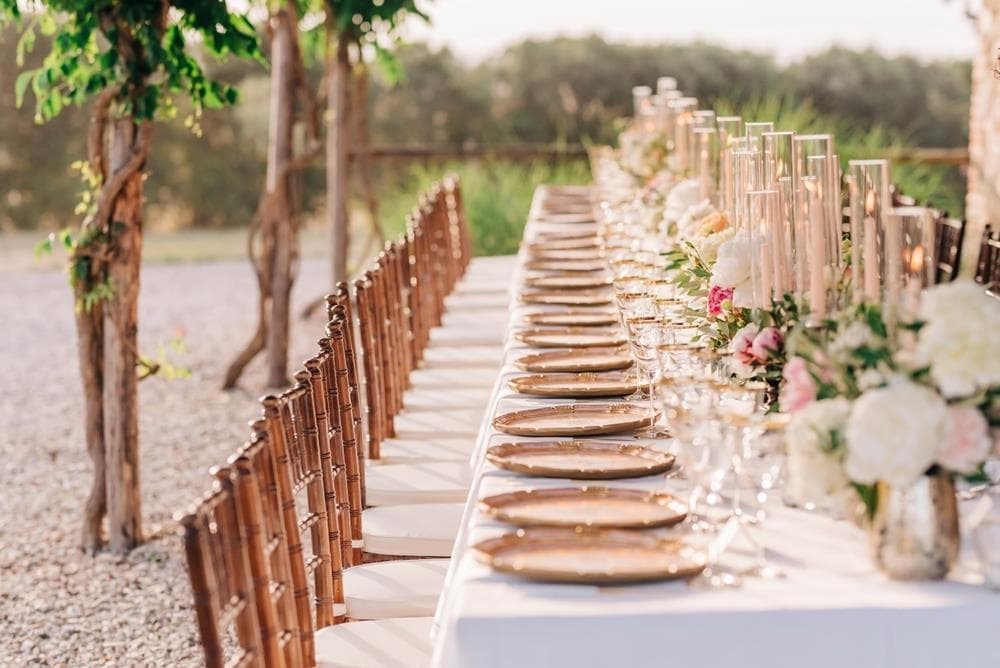 Tendencias de menús de catering para bodas primaverales